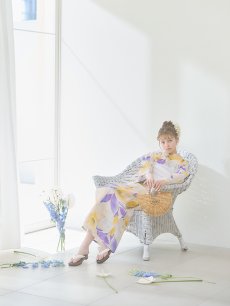 画像13: 【即日発送】鮮やか×大柄フラワー浴衣 【浴衣3点セット 浴衣/帯/下駄】 [YMT] (13)