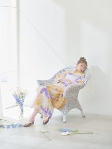 画像14: 【即日発送】鮮やか×大柄フラワー浴衣 【浴衣3点セット 浴衣/帯/下駄】 [YMT] (14)