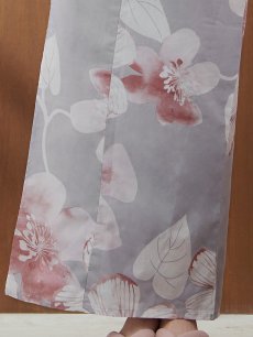 画像17: 【即日発送】シック大人フラワー浴衣 【浴衣3点セット 浴衣/帯/下駄】 [YMT] (17)