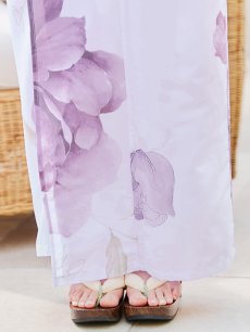 画像17: 【即日発送】アンティークパープルローズ浴衣【浴衣３点セット 浴衣/帯/下駄】 [YMT] (17)