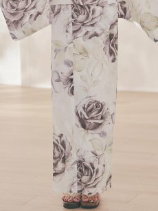 画像18: 送料無料！エクリュアンティークローズ浴衣【浴衣３点セット 浴衣/帯/下駄】[OF04]【予約 / 4月上旬発送予定】y (18)