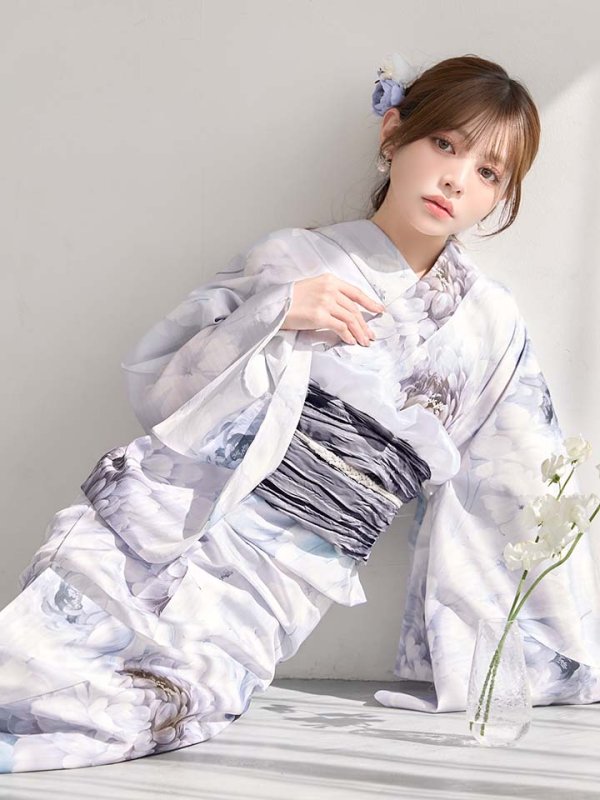 ニュアンスブルー浴衣