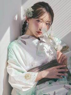 モデル：菅野結以 身長：163cm 着用サイズ：Fサイズ