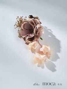 画像3: 【浴衣小物】アンティークフラワーコサージュ【3カラー】 (3)