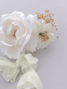 画像6: 【浴衣小物】アンティークフラワーコサージュ【3カラー】 (6)