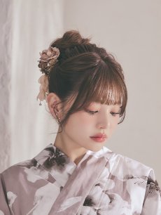 画像9: 【浴衣小物】アンティークフラワーコサージュ【3カラー】 (9)