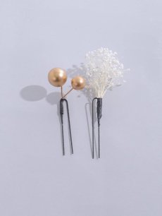 コサージュ モカ