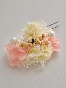 コサージュ ピンク