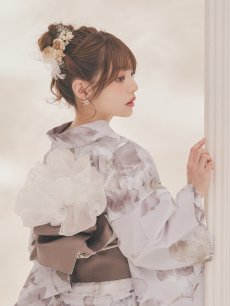 画像14: 【浴衣小物】ドライフラワーコサージュセット【2カラー】 (14)