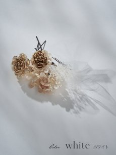 画像2: 【浴衣小物】ドライフラワーコサージュセット【2カラー】 (2)