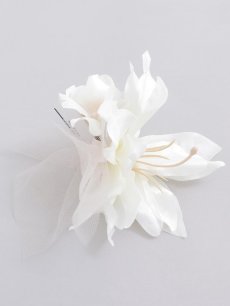 画像3: 【浴衣小物】フラワーパールコサージュ【1カラー】 (3)