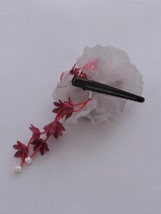 画像4: 【浴衣小物】しだれ小花付き和花コサージュ【1カラー】 (4)