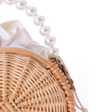 画像5: パールラウンドカゴバッグ[YMT] (5)