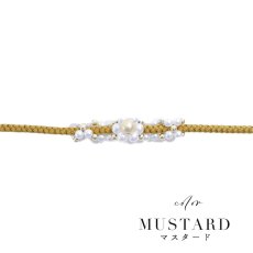 画像3: 【即日発送】【浴衣小物】フラワーパールモチーフ飾り紐 / 帯飾り [HC02] (3)