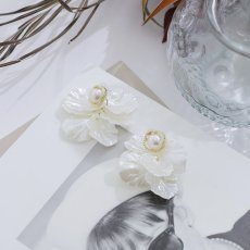 画像5: 【アクセサリー：ピアス】タッセルシェルピアス【HC02】 (5)