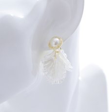 画像6: 【アクセサリー：ピアス】タッセルシェルピアス【HC02】 (6)