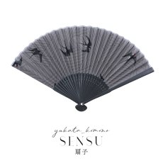 画像3: 【即日発送】【浴衣小物/扇子】古典柄扇子【4カラー】[YMT] (3)