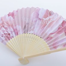 画像8: 【即日発送】【浴衣小物/扇子】フラワー柄扇子【4カラー】[YMT] (8)