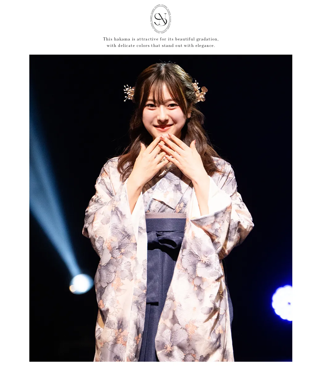 2025WINTER GAKUSEI RUNWAY 袴ステージランウェイレポート44