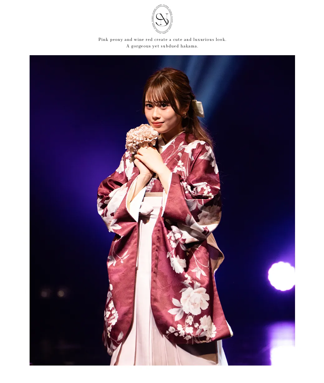 2025WINTER GAKUSEI RUNWAY 袴ステージランウェイレポート64