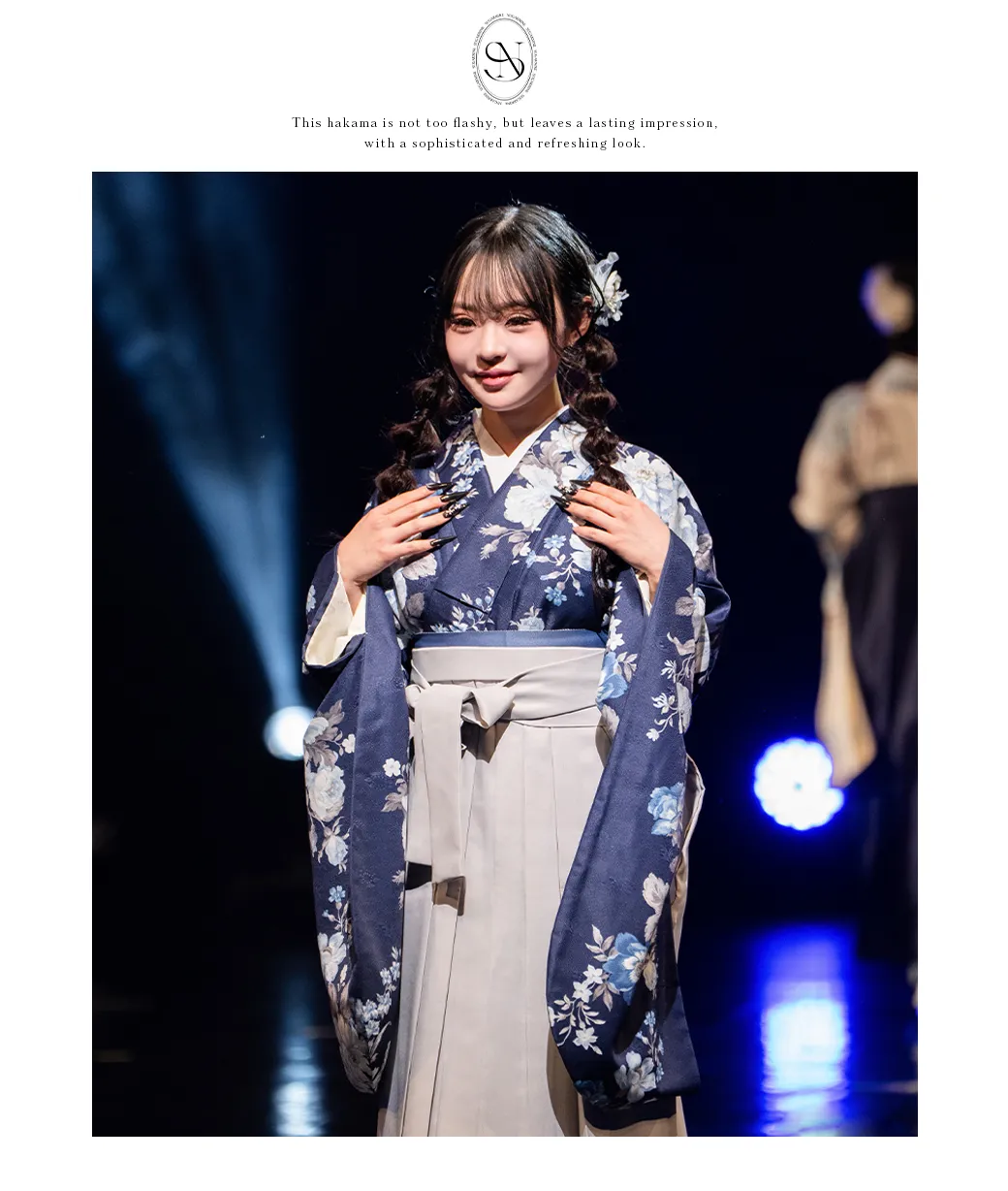 2025WINTER GAKUSEI RUNWAY 袴ステージランウェイレポート20