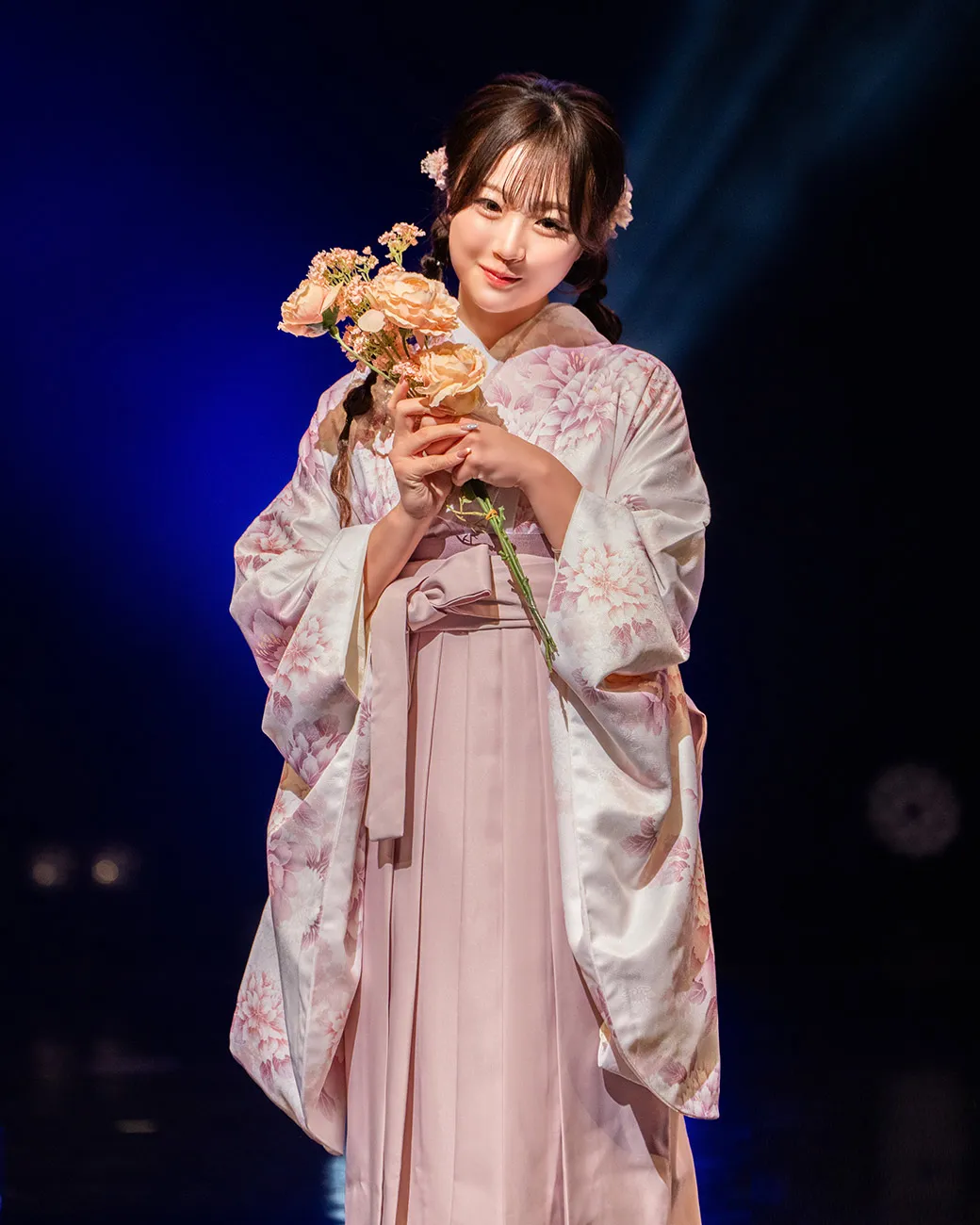 2025WINTER GAKUSEI RUNWAY 袴ステージランウェイレポート22