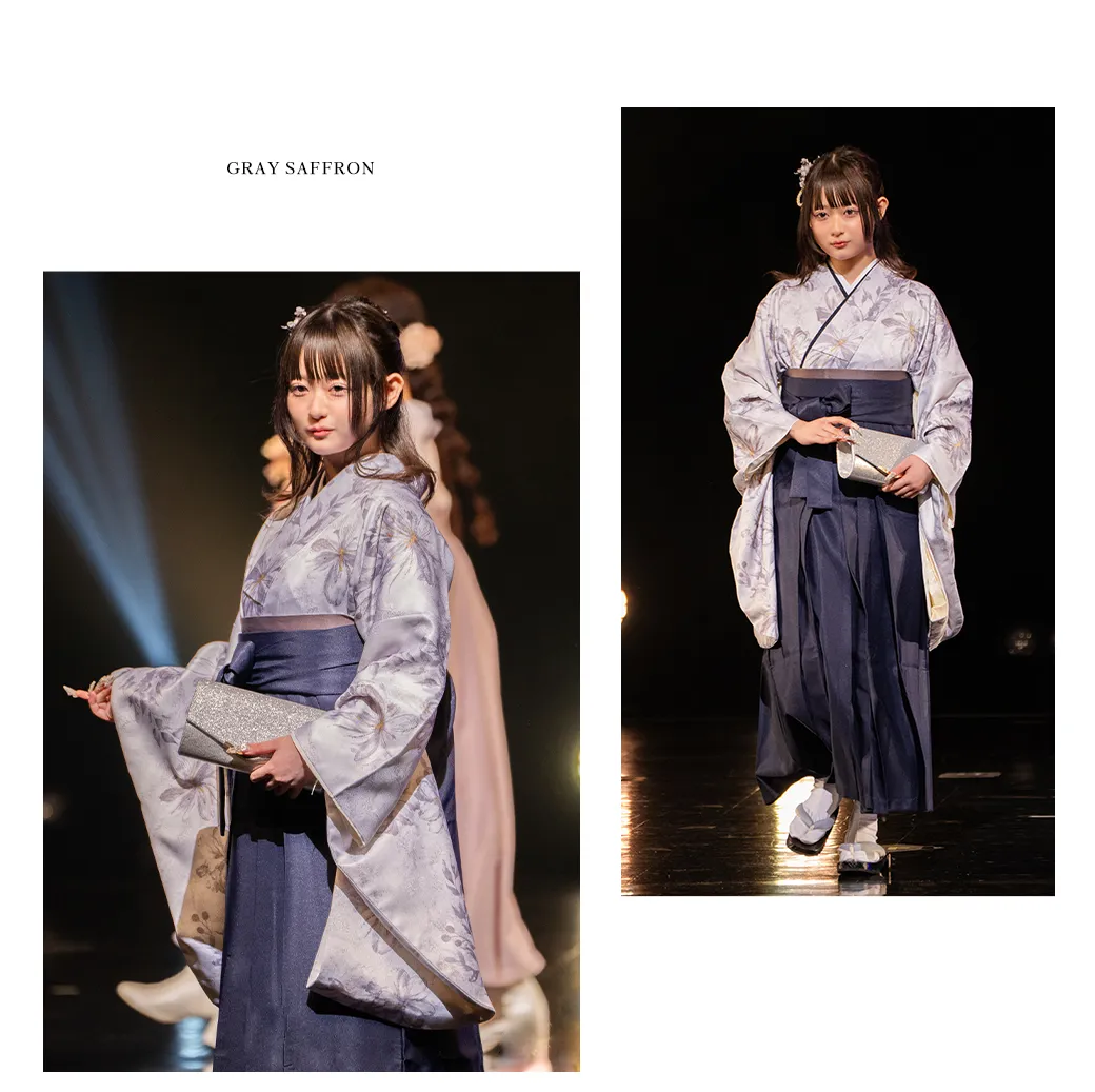 2025WINTER GAKUSEI RUNWAY 袴ステージランウェイレポート27