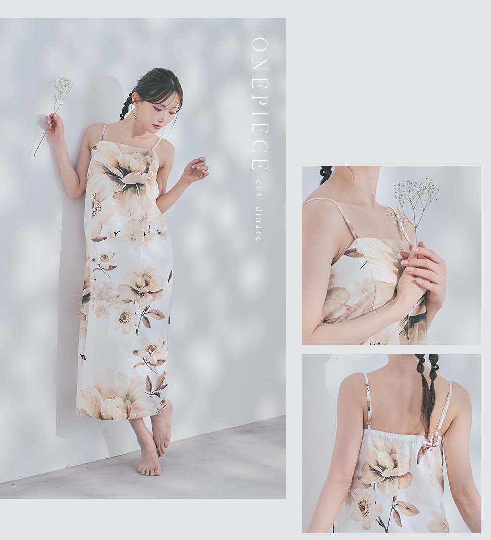 菅野結以さん着用 セパレート浴衣 ワンピースタイプ イエロー3