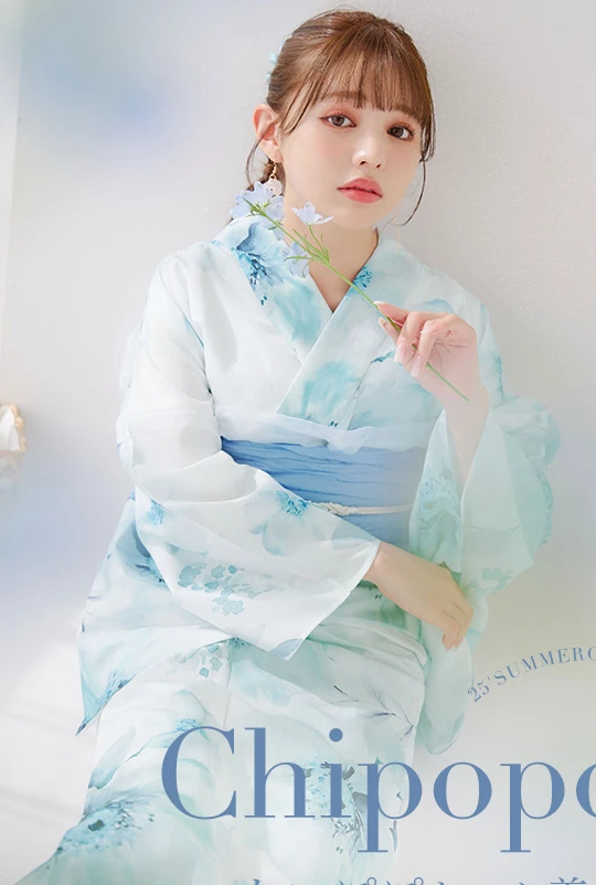 ちぃぽぽが着る浴衣コレクション1