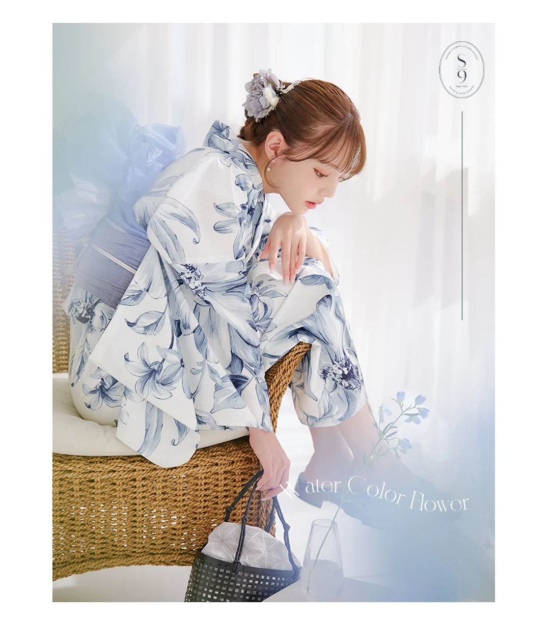 サイドリボンビジュースタッズビキニ