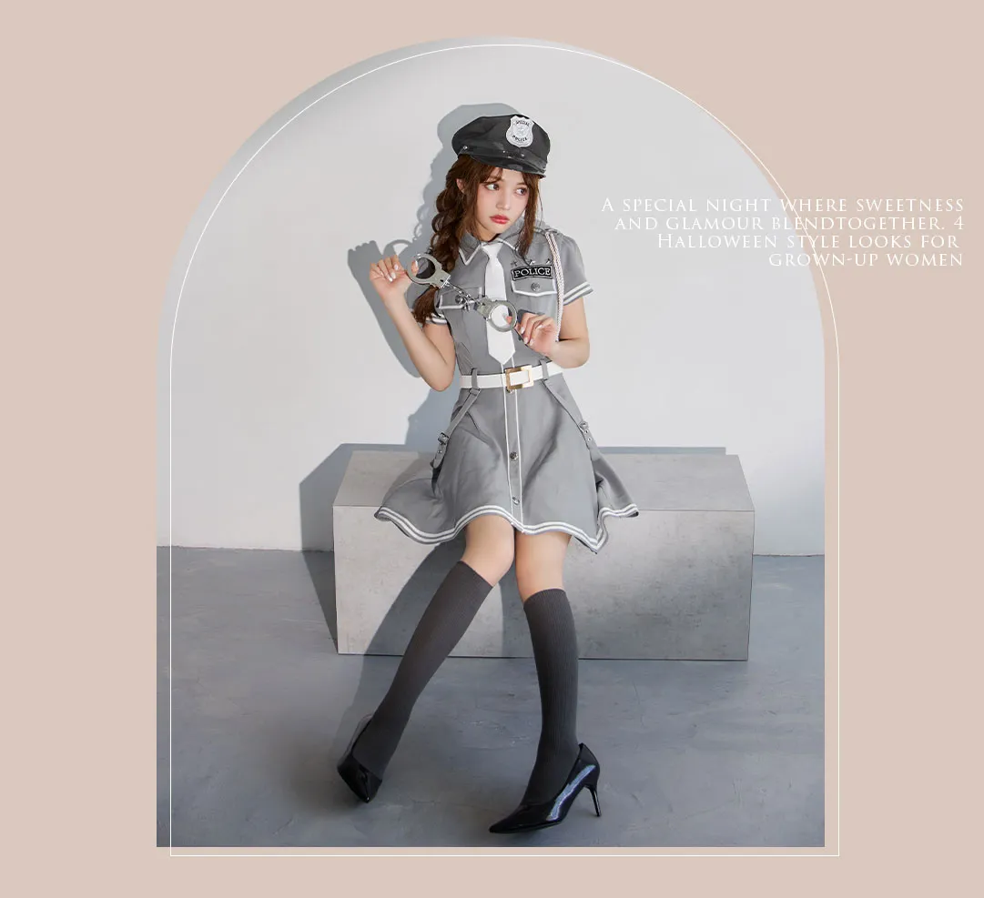 甘さと艶めきが溶け合う特別な夜、大人女子のためのハロウィンスタイル4Look♥