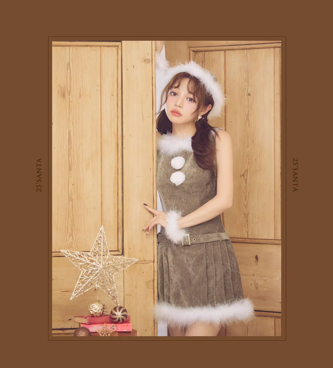 ちぃぽぽサンタ第一弾！今年の主役はトレンドブラウン6