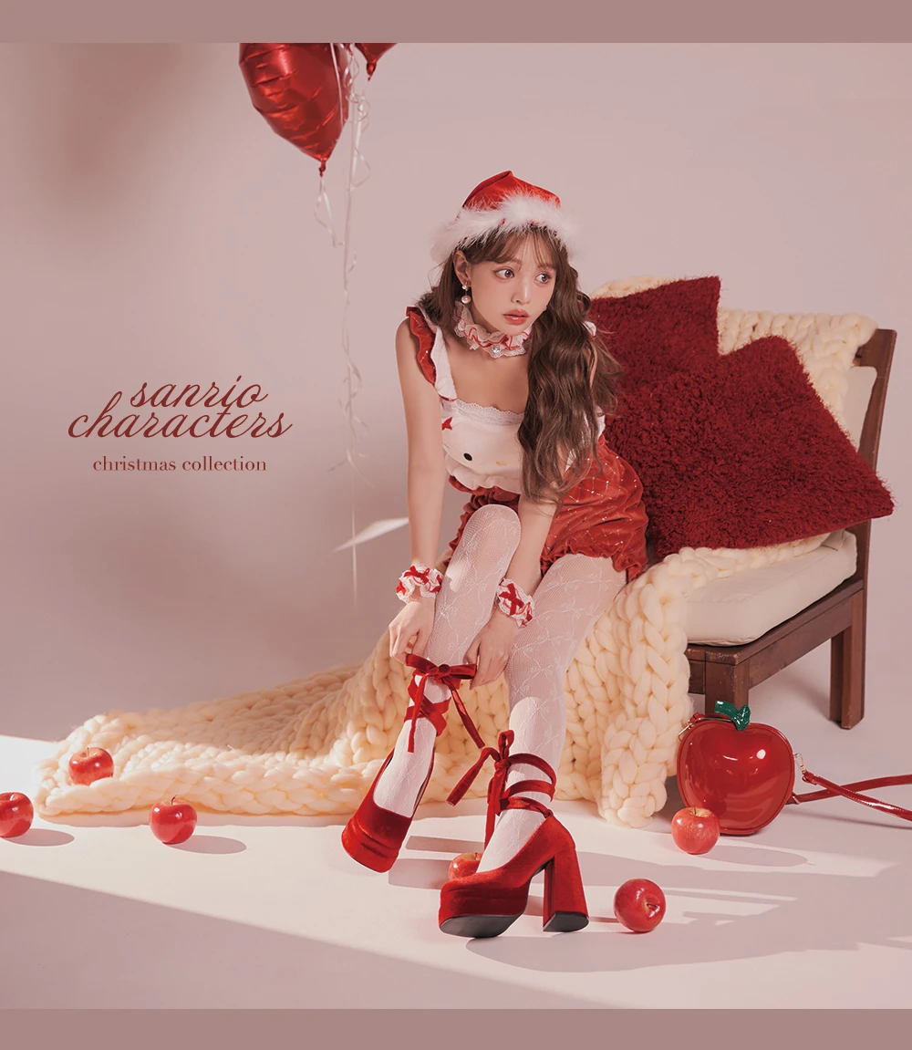 【サンリオ】ハローキティキルティングセットアップルームウェア8