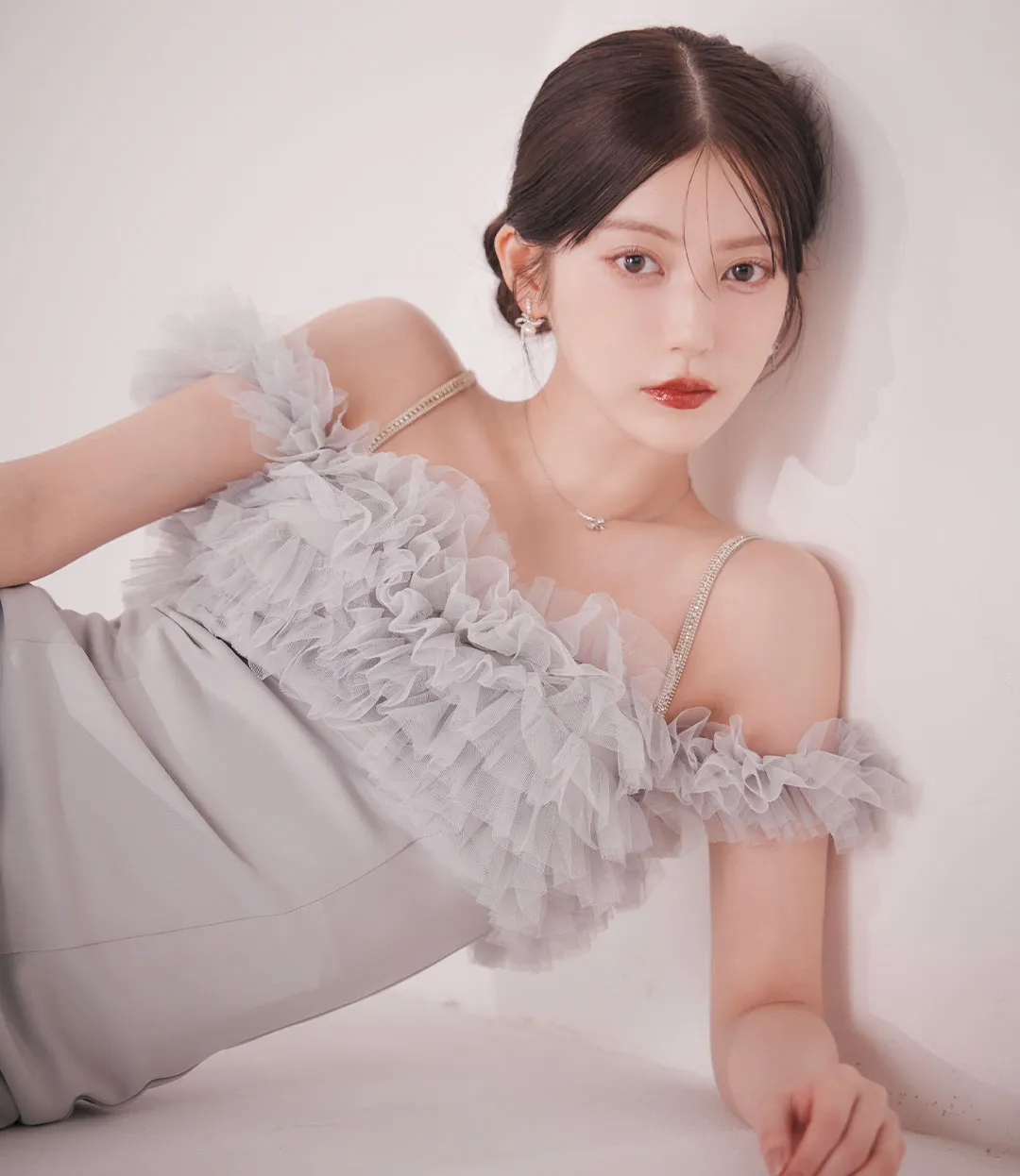 ちぃぽぽ&吉井美優&中野恵那が着る、上質ワンピース