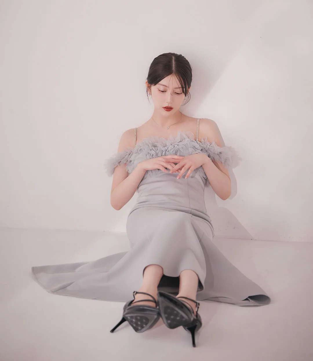 ちぃぽぽ&吉井美優&中野恵那が着る、上質ワンピース