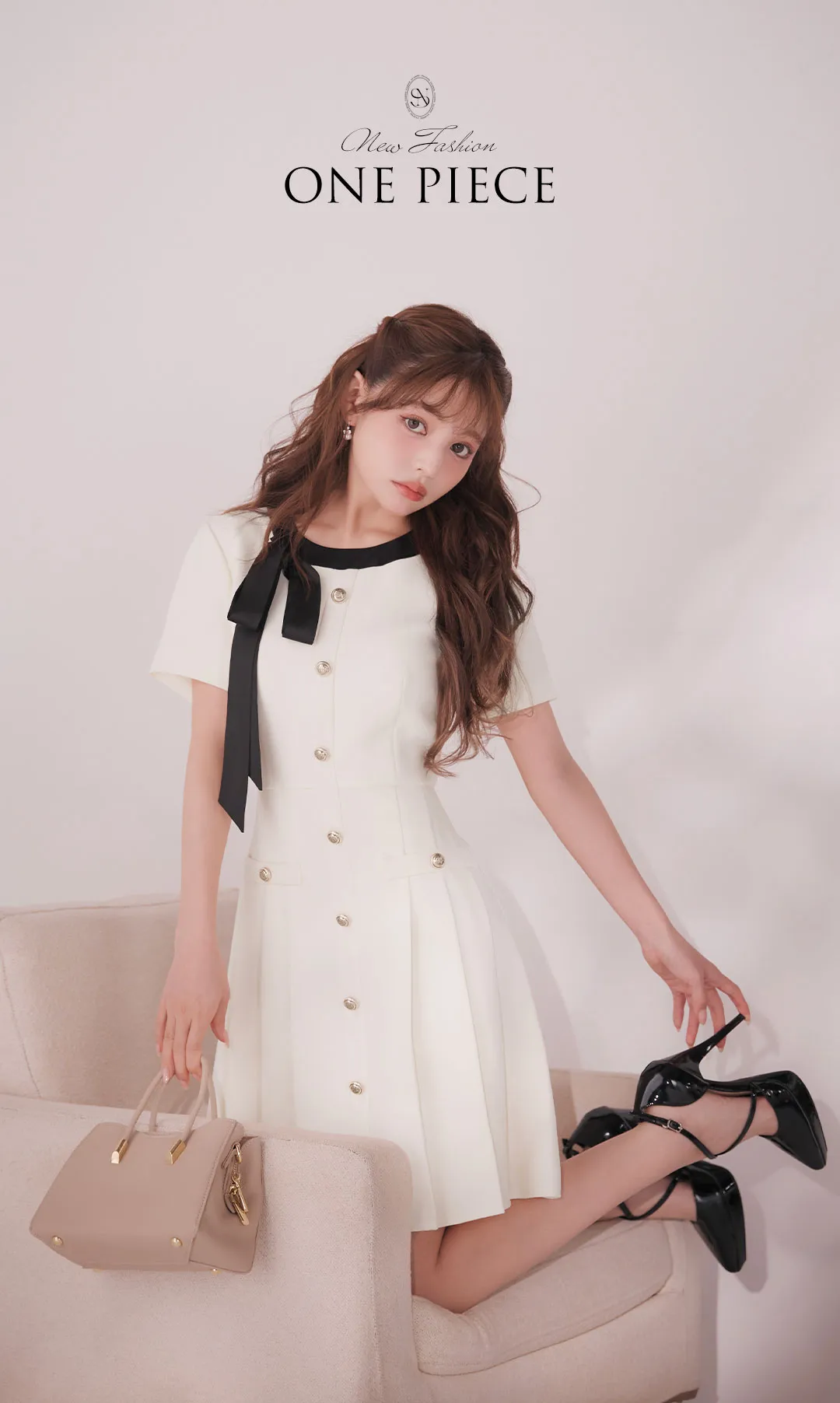 ちぃぽぽ&吉井美優&中野恵那が着る、上質ワンピース-1