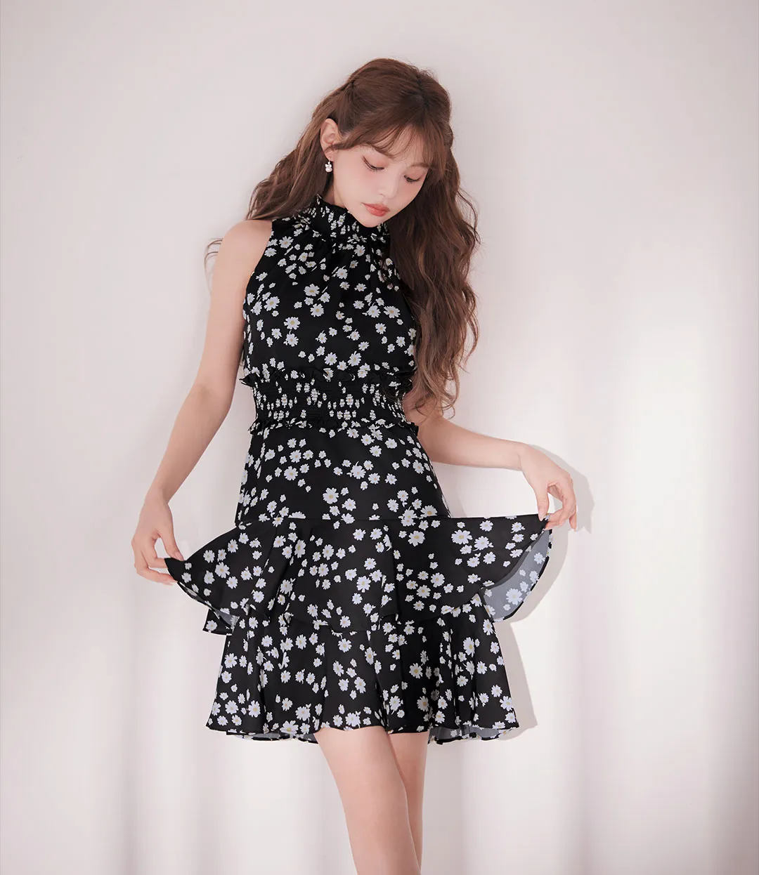 ちぃぽぽ&吉井美優&中野恵那が着る、上質ワンピース