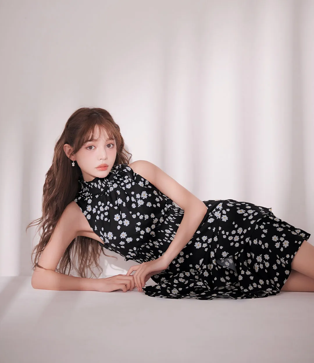 ちぃぽぽ&吉井美優&中野恵那が着る、上質ワンピース