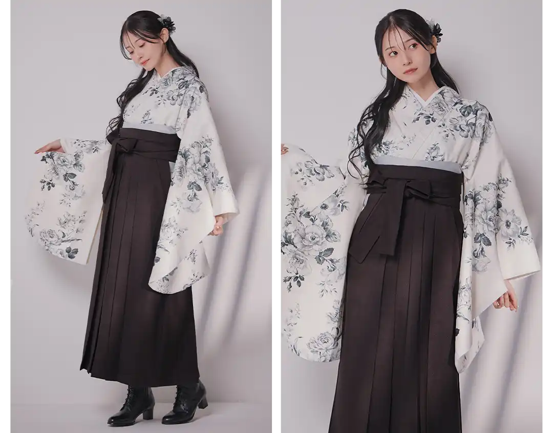 𝐇𝐚𝐤𝐚𝐦𝐚- 𝐒𝐭𝐲𝐥𝐞 𝐁𝐨𝐨𝐤 𝐕𝐨𝐥.𝟐 - 伝統に寄り添いながら、今の私らしさを纏う。 品格と可憐さが溶け合う、洗練された袴コレクション。2