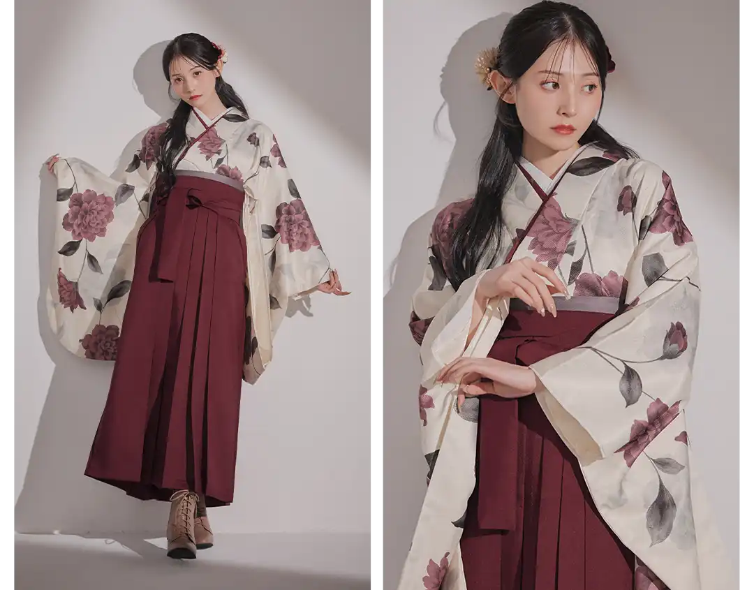 𝐇𝐚𝐤𝐚𝐦𝐚- 𝐒𝐭𝐲𝐥𝐞 𝐁𝐨𝐨𝐤 𝐕𝐨𝐥.𝟐 - 伝統に寄り添いながら、今の私らしさを纏う。 品格と可憐さが溶け合う、洗練された袴コレクション。2