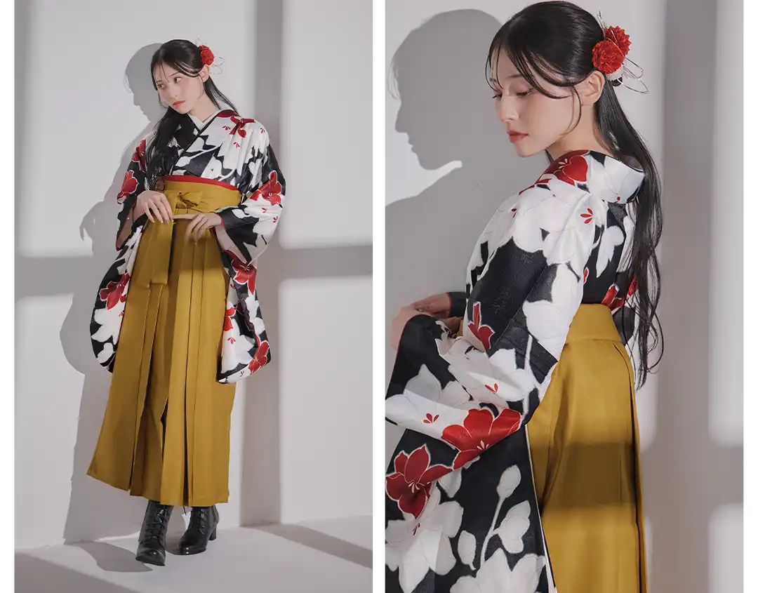 𝐇𝐚𝐤𝐚𝐦𝐚- 𝐒𝐭𝐲𝐥𝐞 𝐁𝐨𝐨𝐤 𝐕𝐨𝐥.𝟐 - 伝統に寄り添いながら、今の私らしさを纏う。 品格と可憐さが溶け合う、洗練された袴コレクション。2