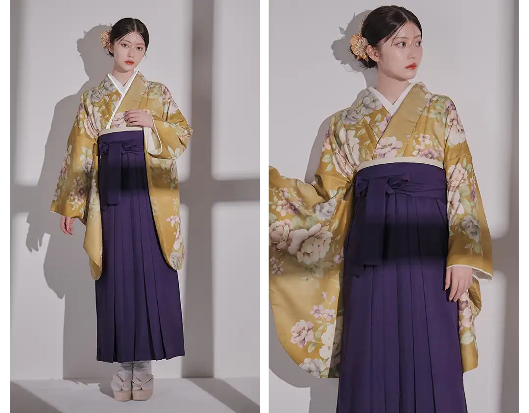 𝐇𝐚𝐤𝐚𝐦𝐚- 𝐒𝐭𝐲𝐥𝐞 𝐁𝐨𝐨𝐤 𝐕𝐨𝐥.𝟐 - 伝統に寄り添いながら、今の私らしさを纏う。 品格と可憐さが溶け合う、洗練された袴コレクション。2