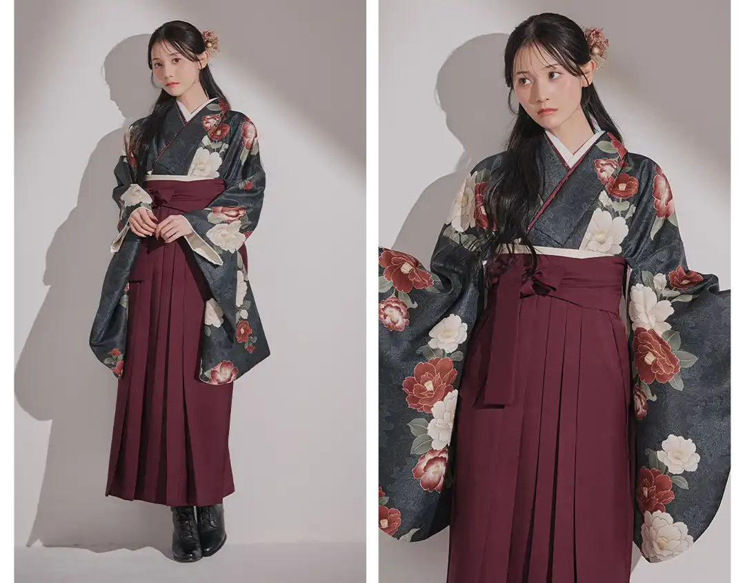 𝐇𝐚𝐤𝐚𝐦𝐚- 𝐒𝐭𝐲𝐥𝐞 𝐁𝐨𝐨𝐤 𝐕𝐨𝐥.𝟐 - 伝統に寄り添いながら、今の私らしさを纏う。 品格と可憐さが溶け合う、洗練された袴コレクション。2