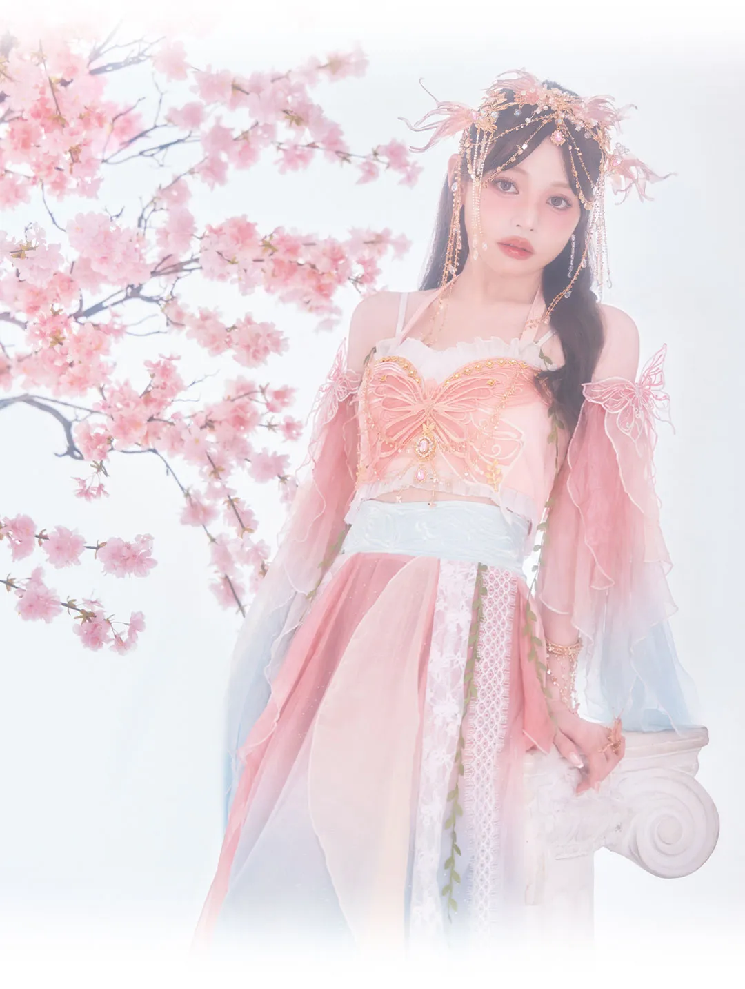 吉木千紗都が着る、ワンホンに大人気の新作漢服-30
