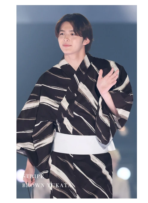 今井暖大着用浴衣