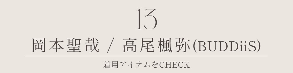岡本聖哉 高尾楓弥 BUDDiiS