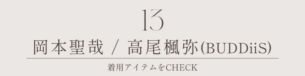 岡本聖哉 高尾楓弥 BUDDiiS