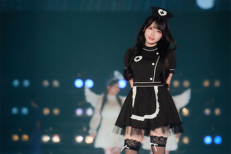 関コレ2026 A/W [Mumei] 着用 ナースコスプレ/ブラック