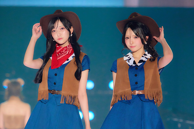 関コレ2026 A/W 山田杏佳/市原愛弓 着用 カウガールコスプレ