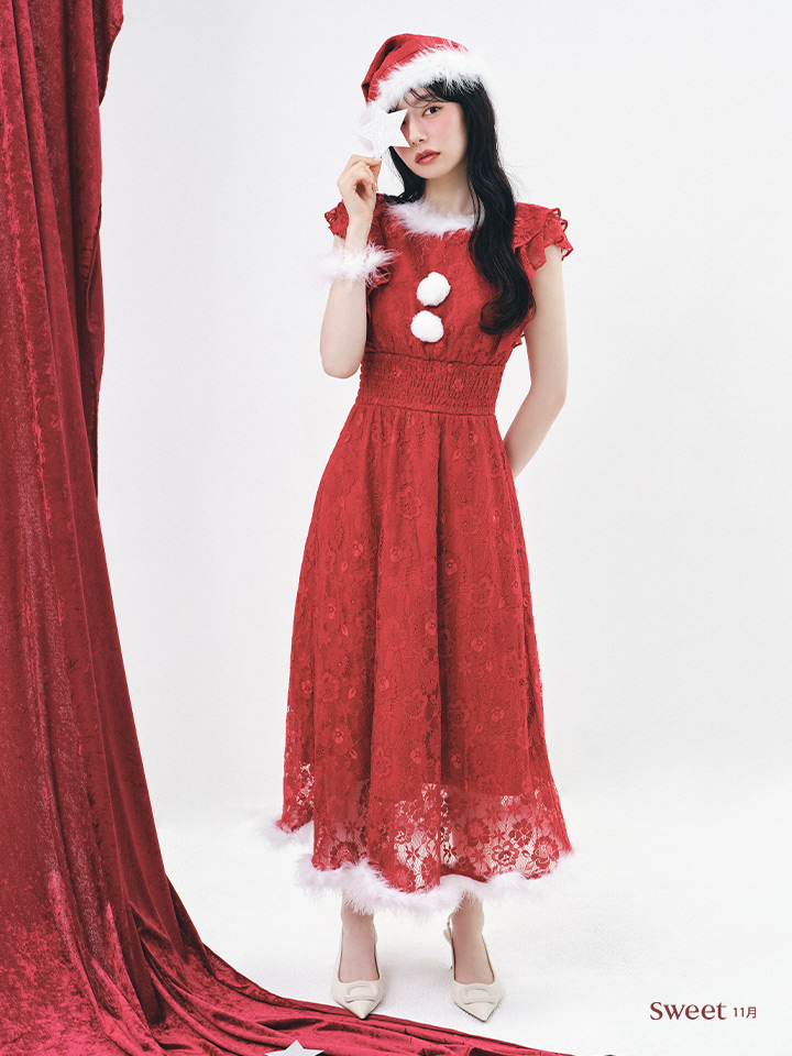 サンタコスプレ